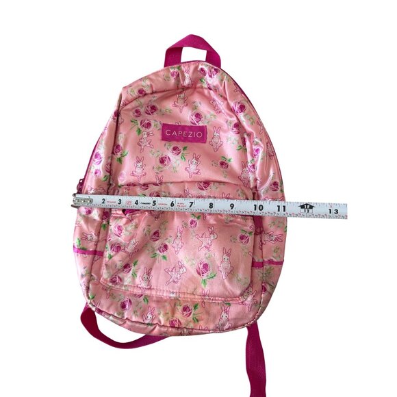 CAPEZIO Girls Ballerina Bunny Pink Backpack - Picture 6 of 8